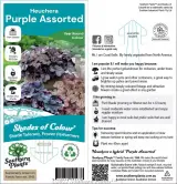 Coral Bells - Plant label